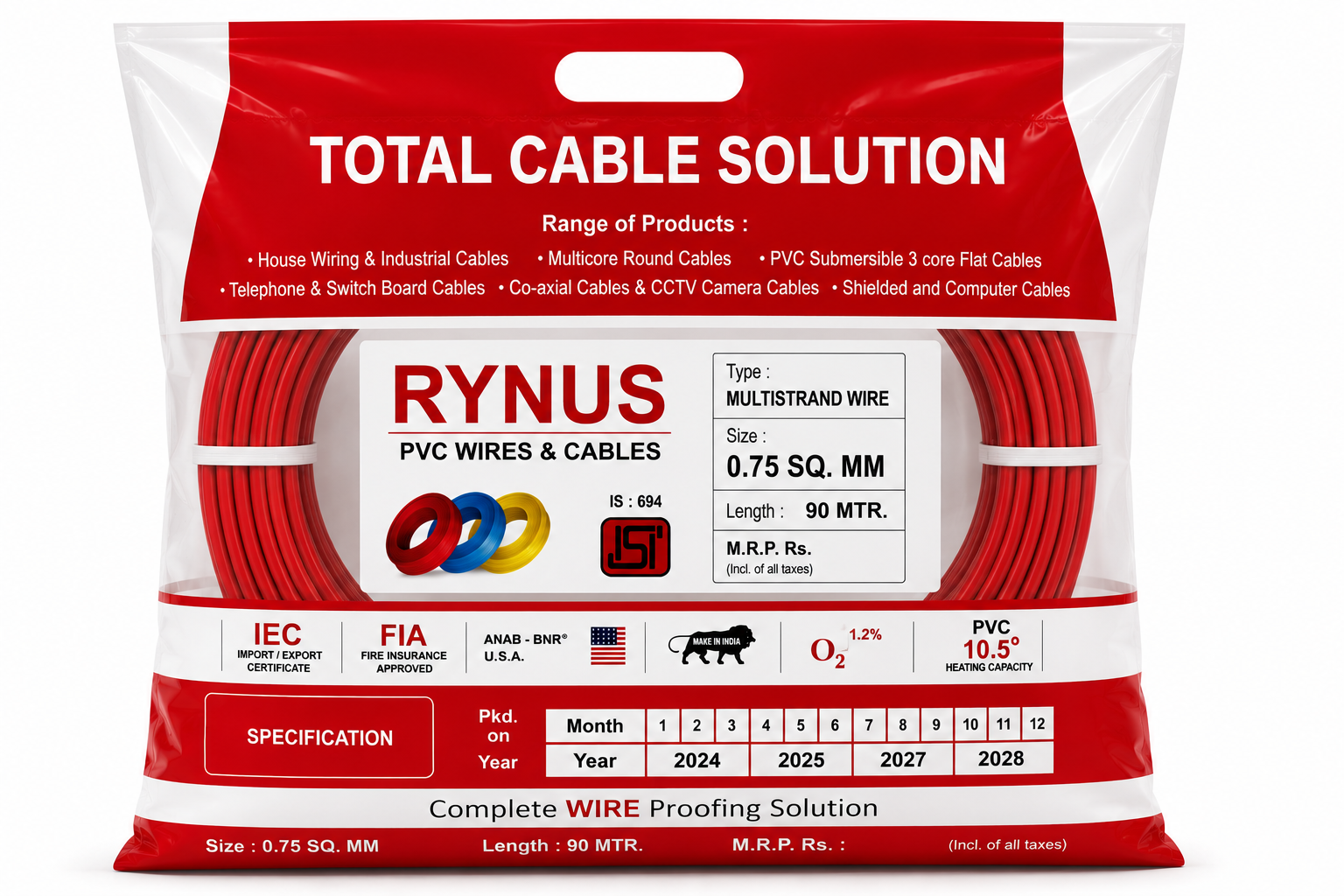 0.75 mm Multistrand Wire