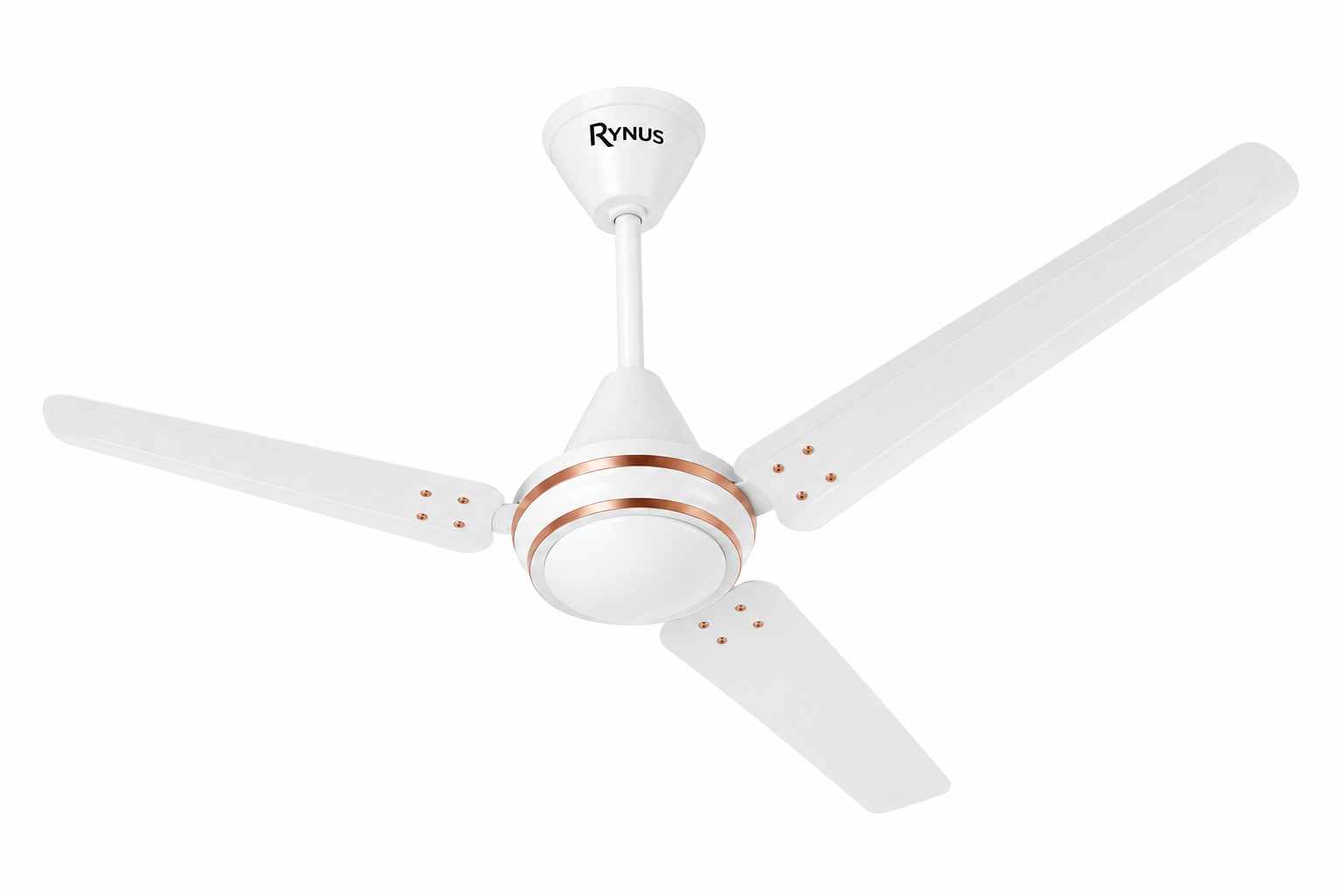 600mm fan brown/white sample view 1