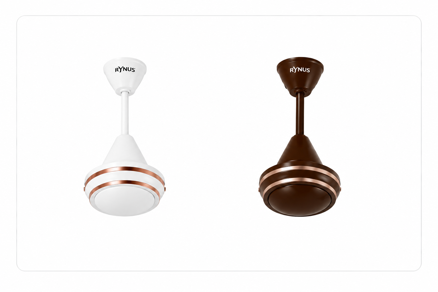 800mm fan brown/white sample view 3