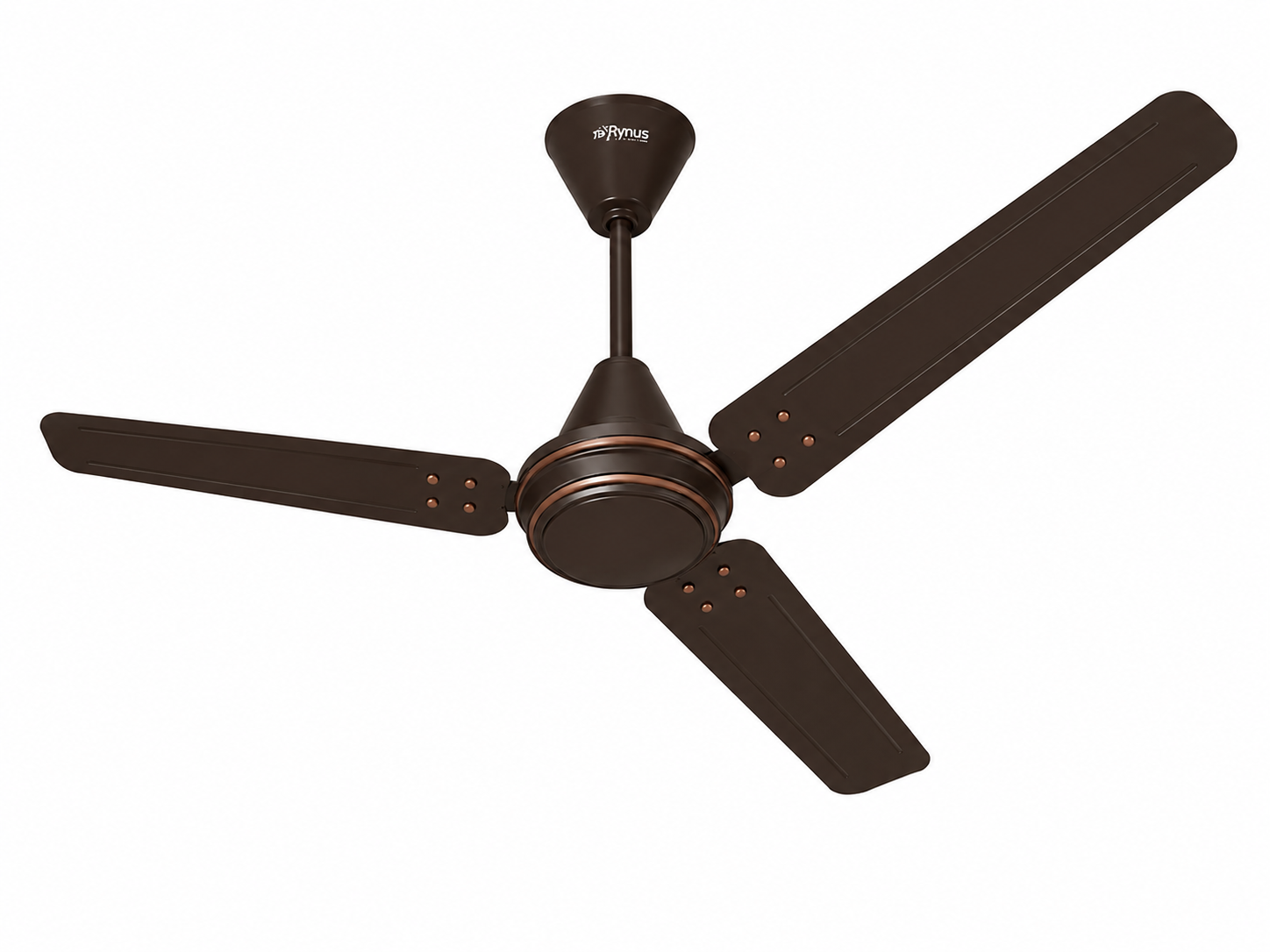 1200mm fan brown/white